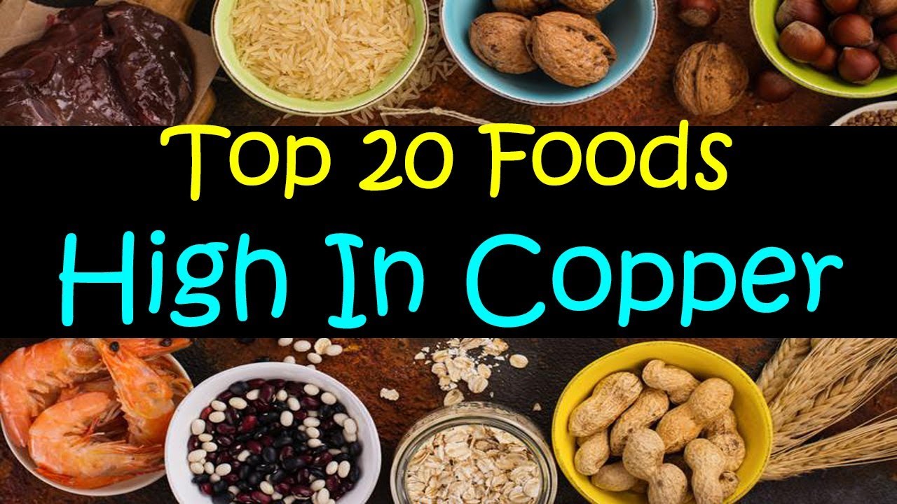 Top 20 Foods High in Copper