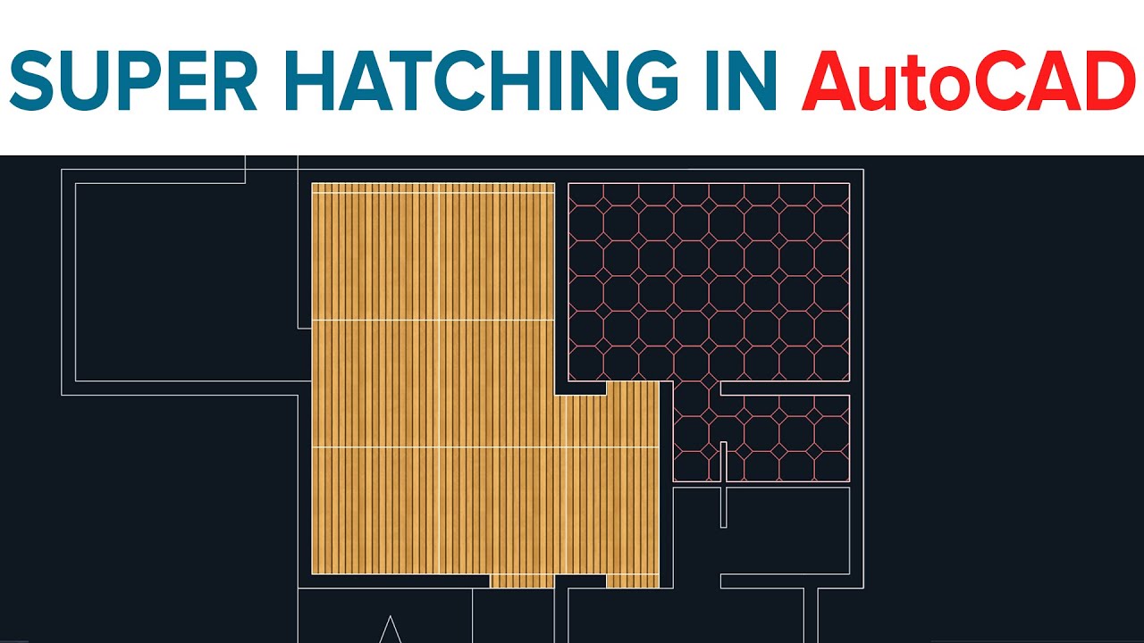СУПЕРШТРИХОВКА В AUTOCAD | СОЗДАНИЕ ПОЛЬЗОВАТЕЛЬСКИХ ШАБЛОНОВ ШТРИХОВКИ В AutoCAD