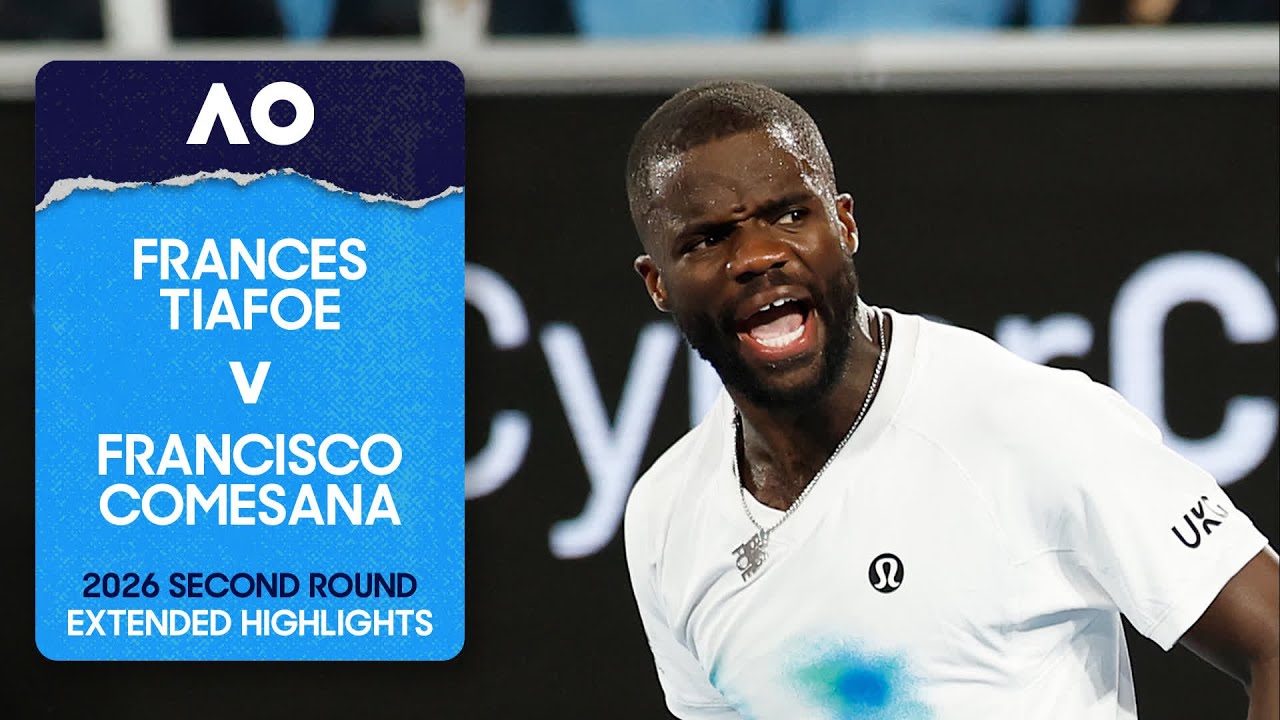 Frances Tiafoe v Francisco Comesana Extended Highlights | Australian Open 2026 Second Round