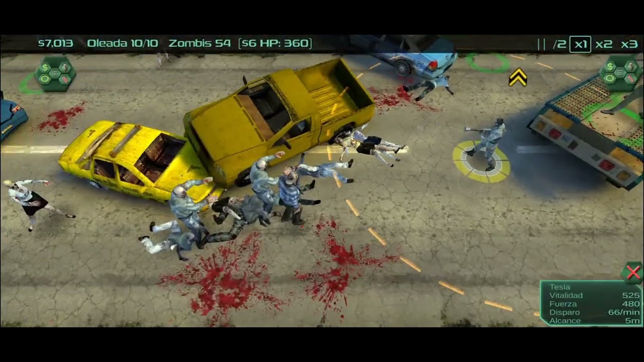 Zombie defense, jugando nivel 4#zombie #gameplay 