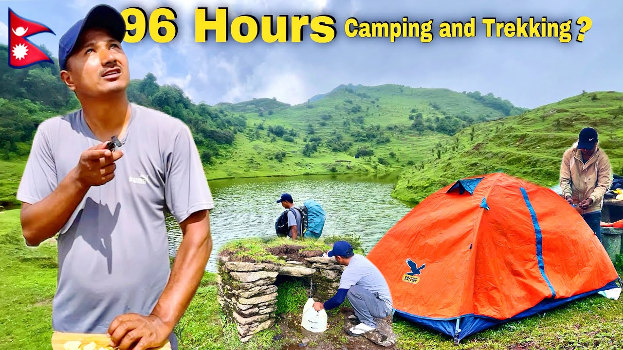 96 Hours of Trekking and Camping: Coffee, Fire & Silence | Camping in Nepal | Tilak Shrestha