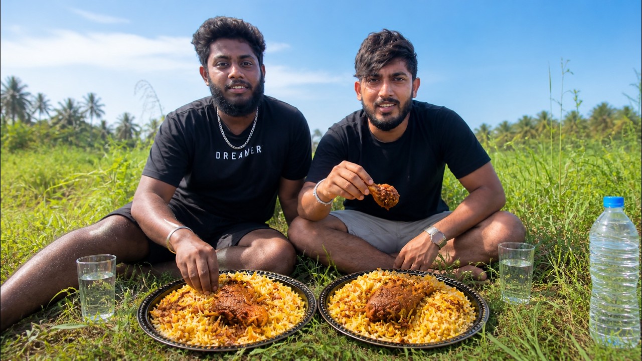 CHICKEN BIRYANI EATING CHALLENGE ￼| FUNNY GAME - Dukka Productions