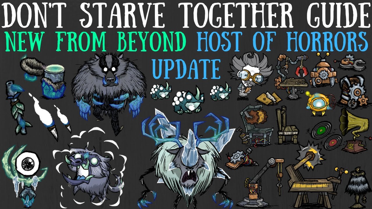 NEW Host of Horrors Update! New Bosses, Armor & More! - Don't Starve Together Guide [Beta]