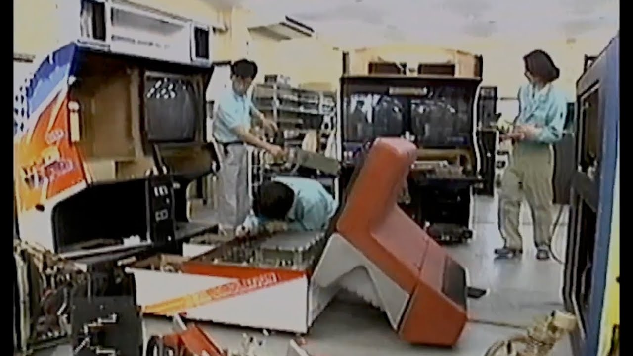 Visito f&aacute;brica de m&aacute;quinas arcade en Jap&oacute;n en los a&ntilde;os 90