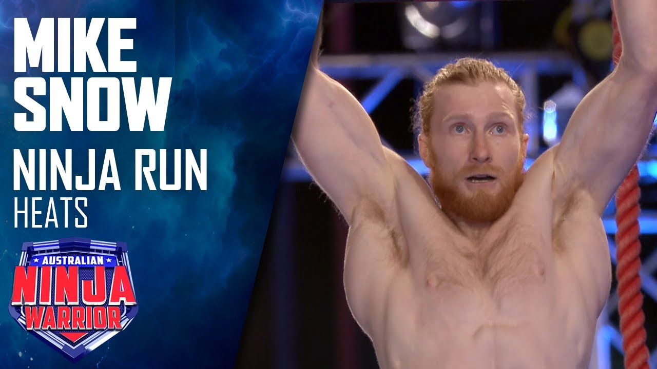 Mike Snow powers through his run with 'perfect technique' | Australian Ninja Warrior 2020