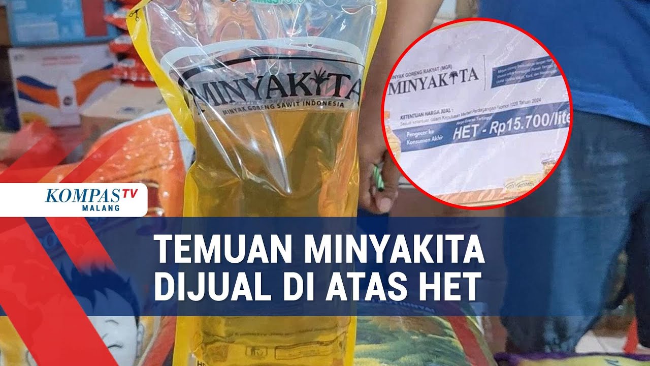 Di Pasar Malang, Minyak Goreng Minyakita Dijual di Atas HET