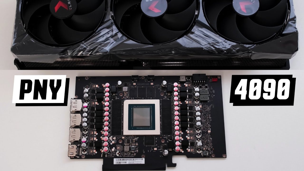 RTX 4090 PNY XLR8 Unbox & Teardown Reference PCB NVIDIA GeForce GPU Verto Gaming Epic-X RGB