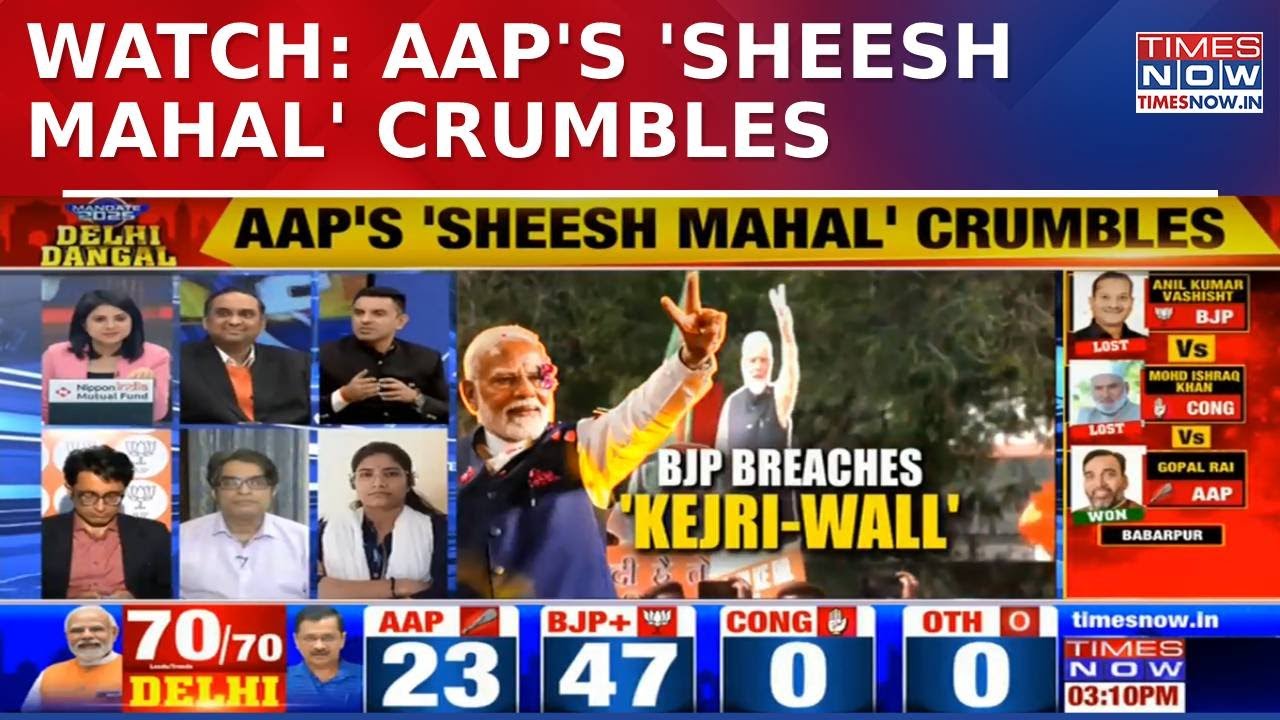 Delhi Election 2025: BJP Secures Historic Victory, Ends AAP&rsquo;s Decade-Long Rule in the Capital