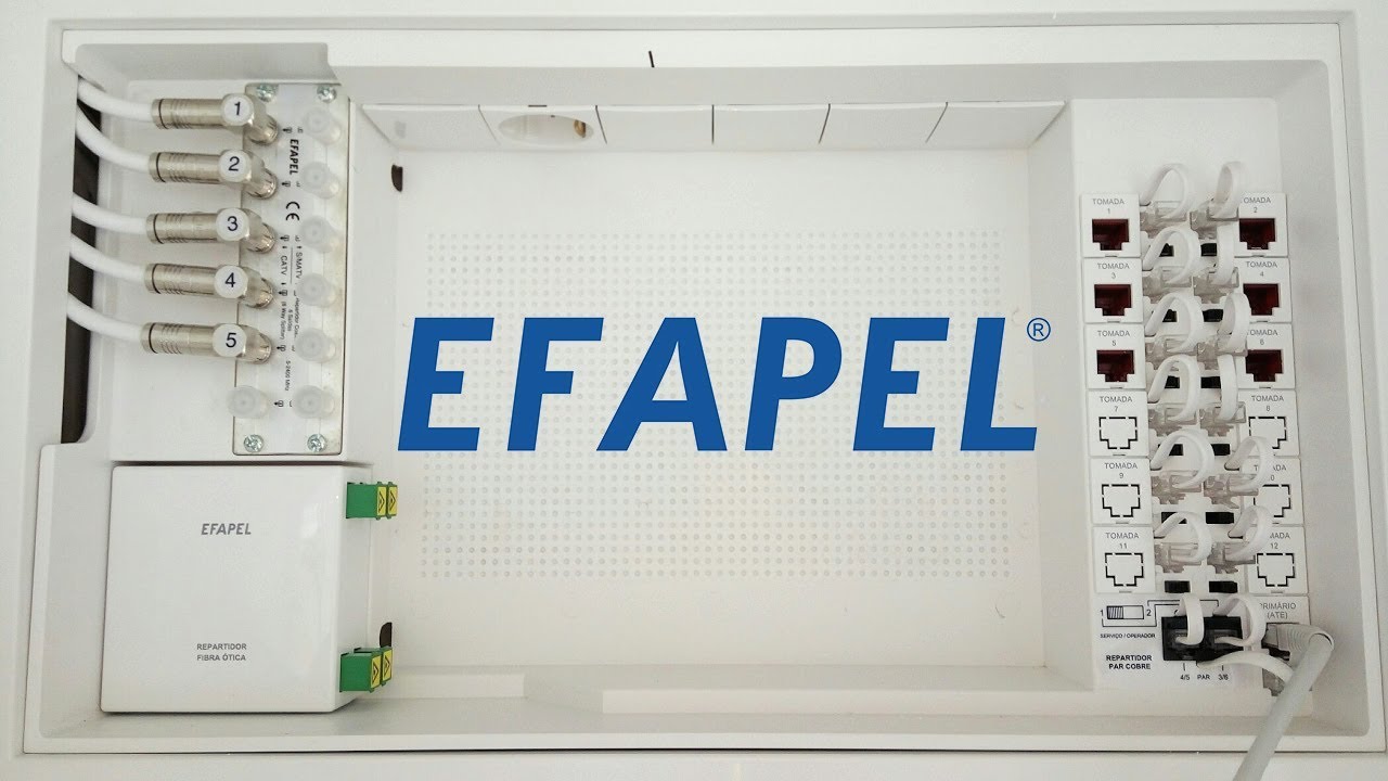 Собираем слаботочный щит Efapel