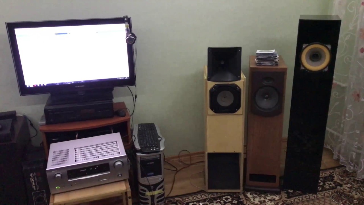 Сравнение 10ГДШ Fostex166 4ГД35 часть 2