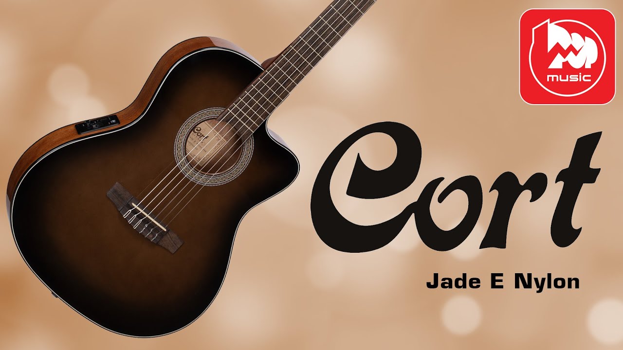 Классическая гитара с подключением Cort JADE E Nylon