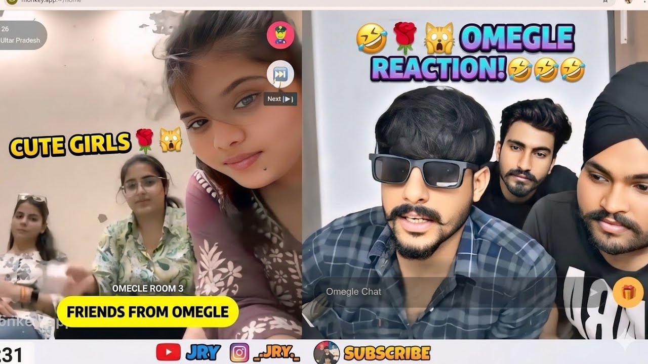 Monkey Chat Video || Omegle Video | Monkey Live Video Jry || New Video 2025 | #jry  #monkeychat 