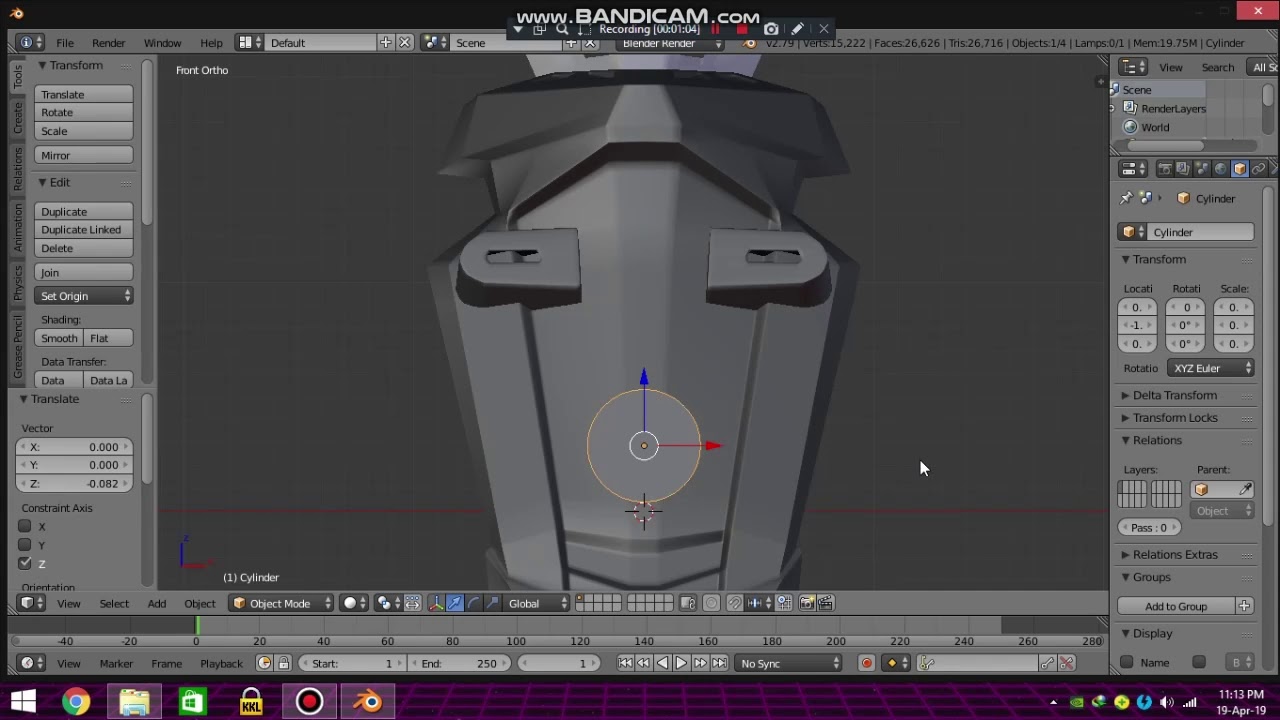 [TUTORIAL] cara2 buat lubang pada mod gta sa/apa2 object menggunakan blender