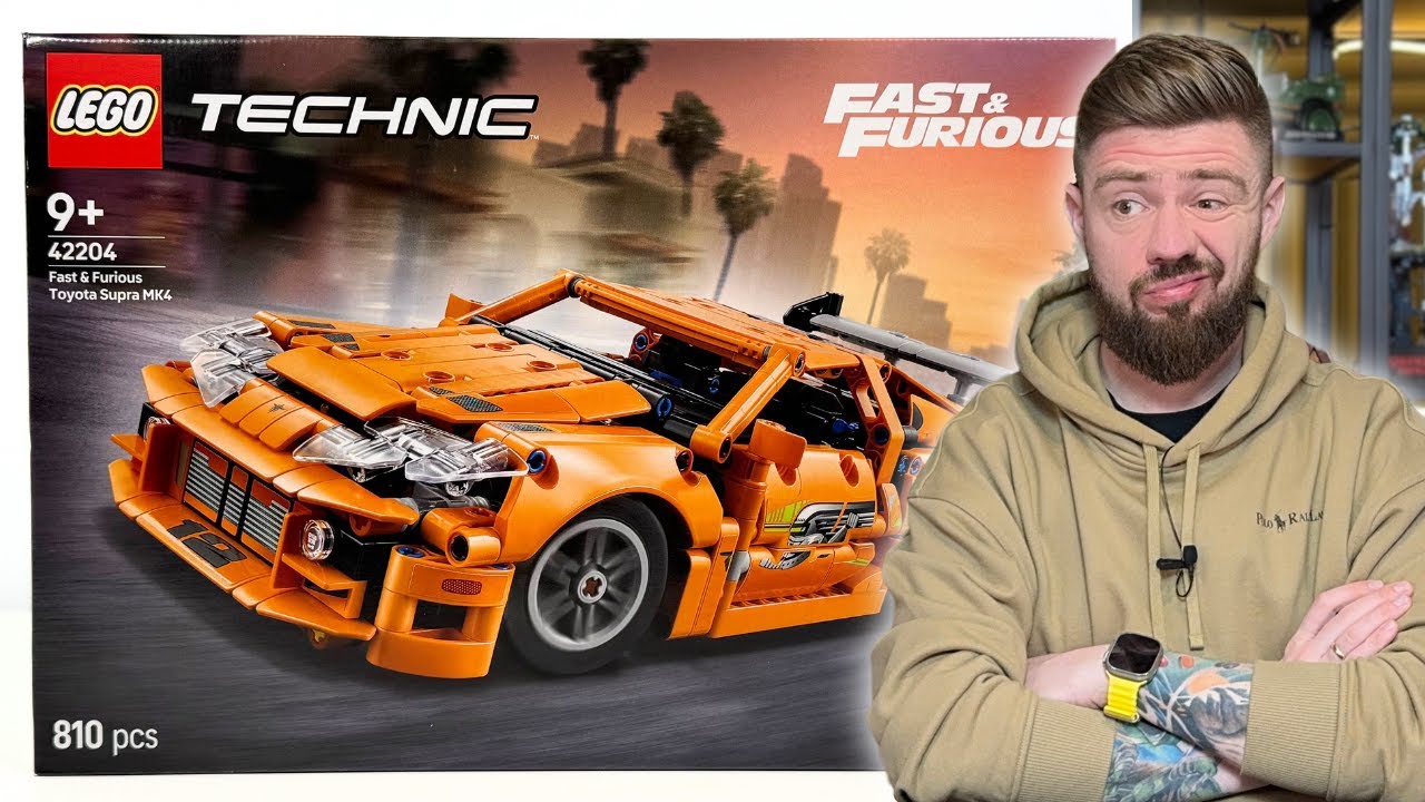 FAST AND FURIOUS TOYOTA SUPRA MK4 🛞 LEGO TECHNIC 42204 RECENZJA