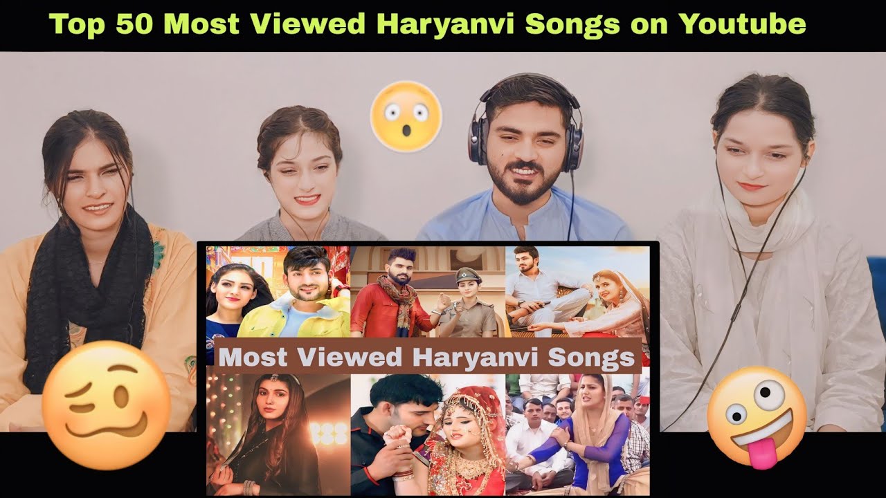 Top 50 Most Viewed Haryanvi Songs on Youtube of All Time _ Most Watched Haryanvi Songs