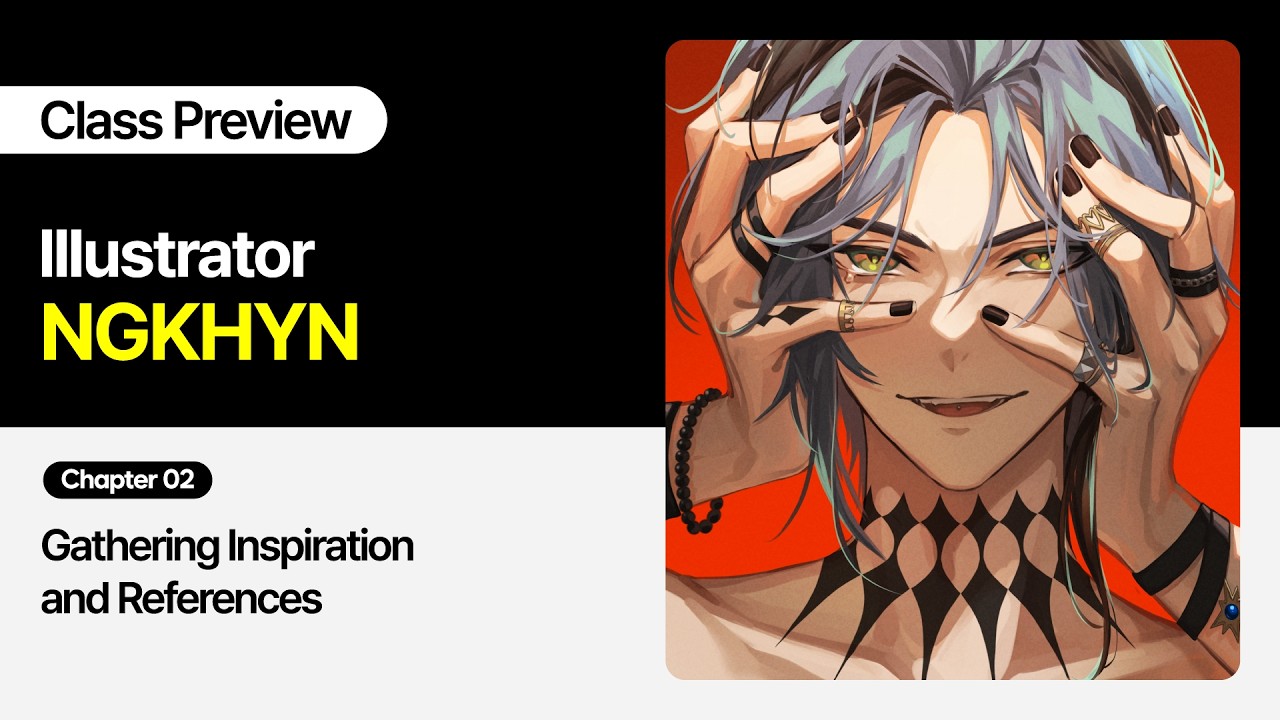 Illustrator NGKHYN - Chapter 02: Gathering Inspiration and References