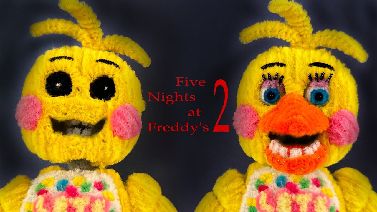 How I Made Toy Chica Out of Pipe Cleaners