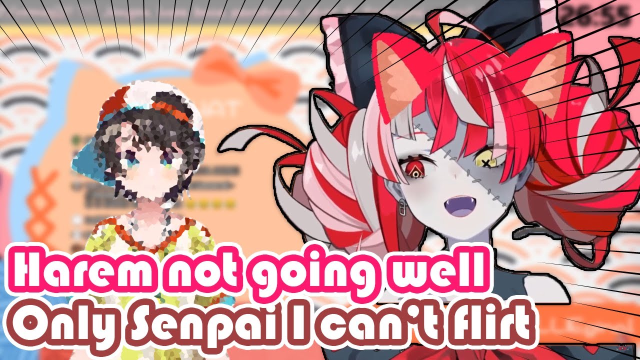 Ollie talking about her Harem and the senpai that she can't flirt with
