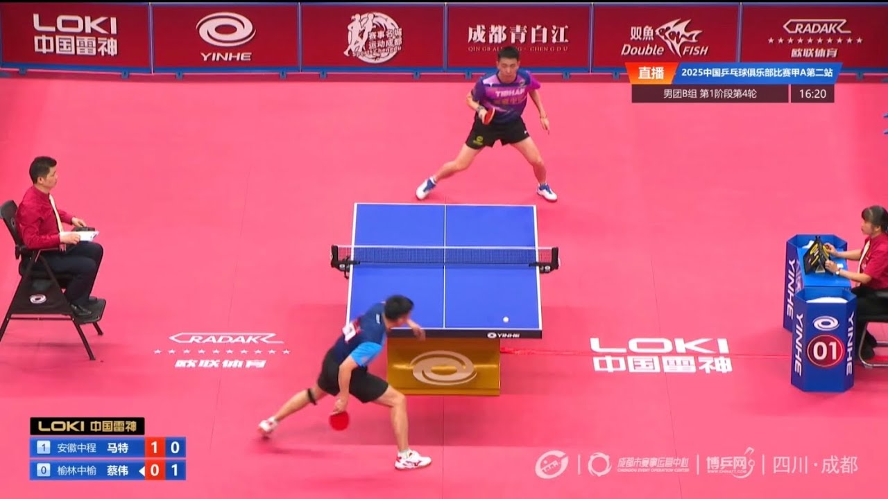 FULL MATCH: Ma Te 马特 vs Cai Wei 蔡伟 | 2025 Chinese Pro-A League
