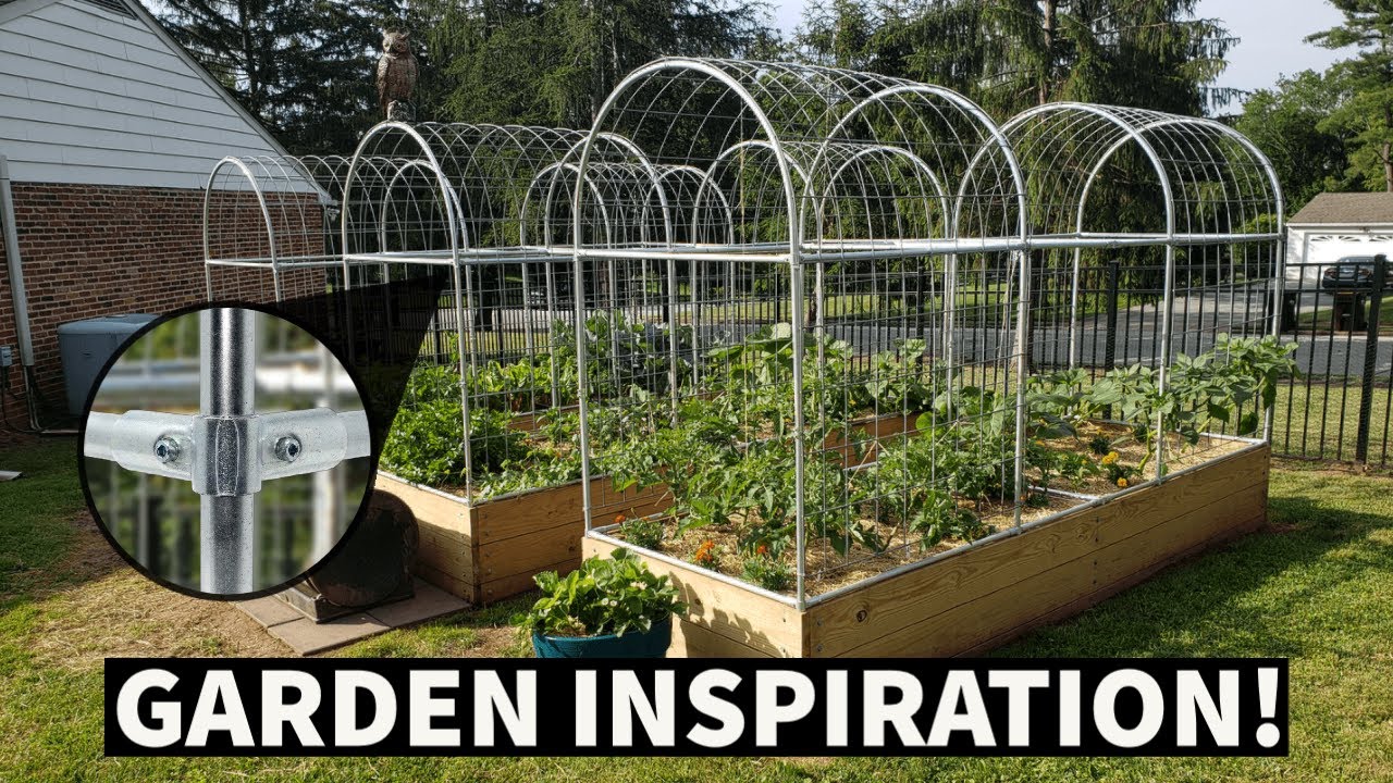 17 Trellises Made With Conduit & Connectors | MPM - 134