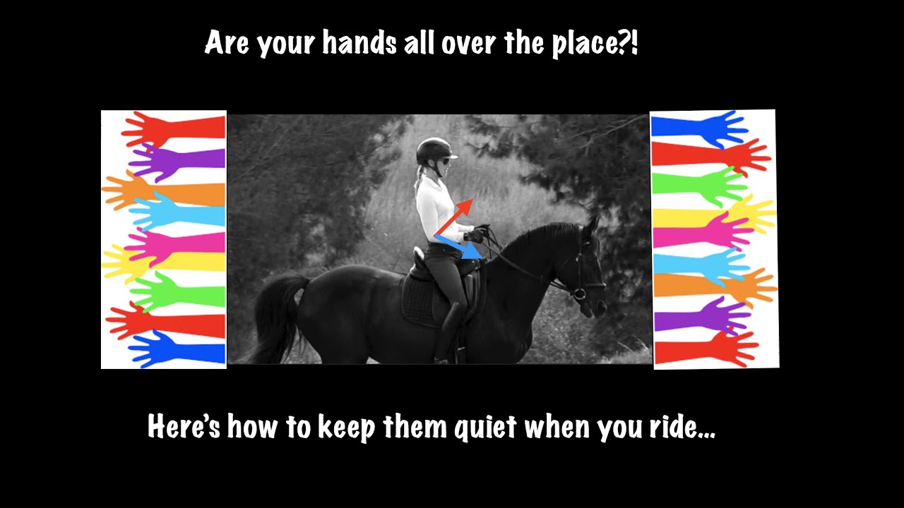 Unsteady hands? Here is the key to getting your hands quiet and steady while you ride!