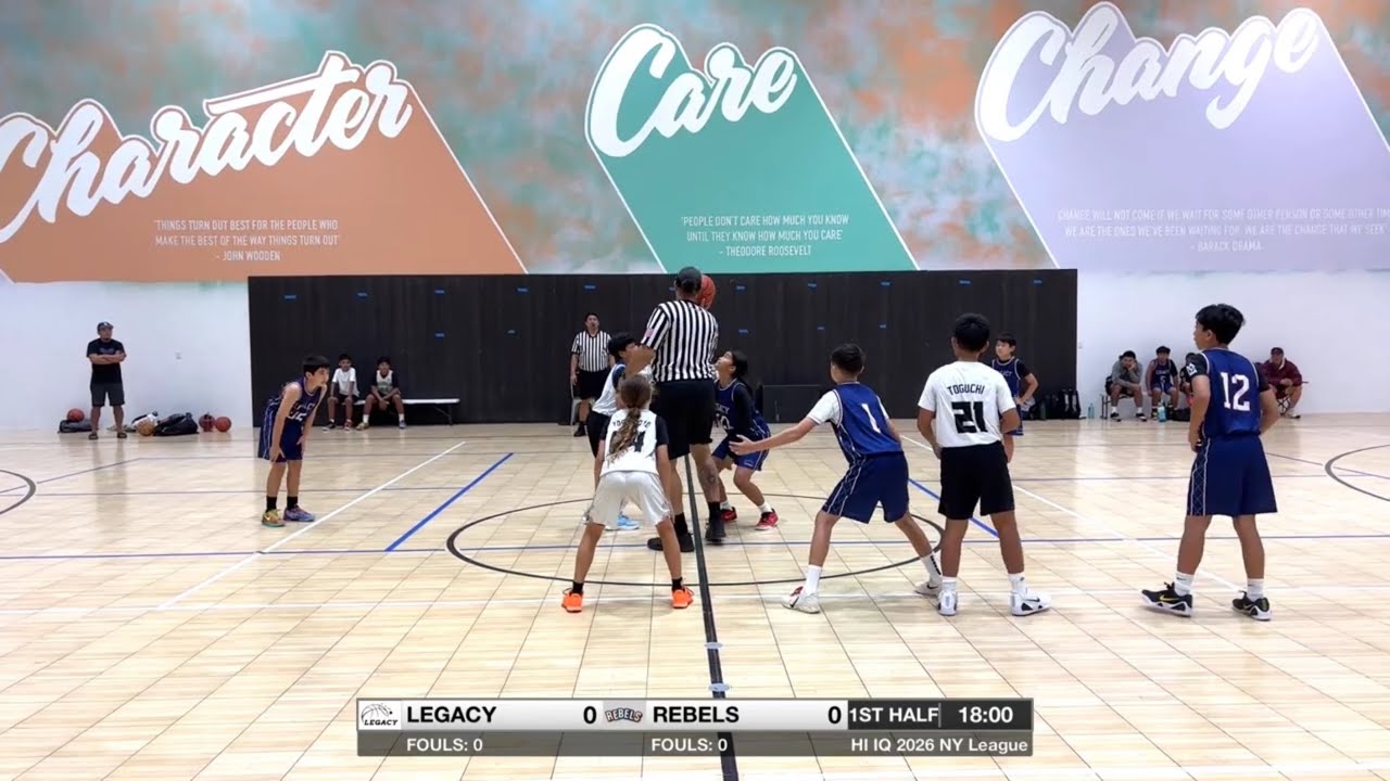 Legacy vs. Rebels - HI IQ 2026 Youth New Year League - 6th Grade Bronze - 2/7/26