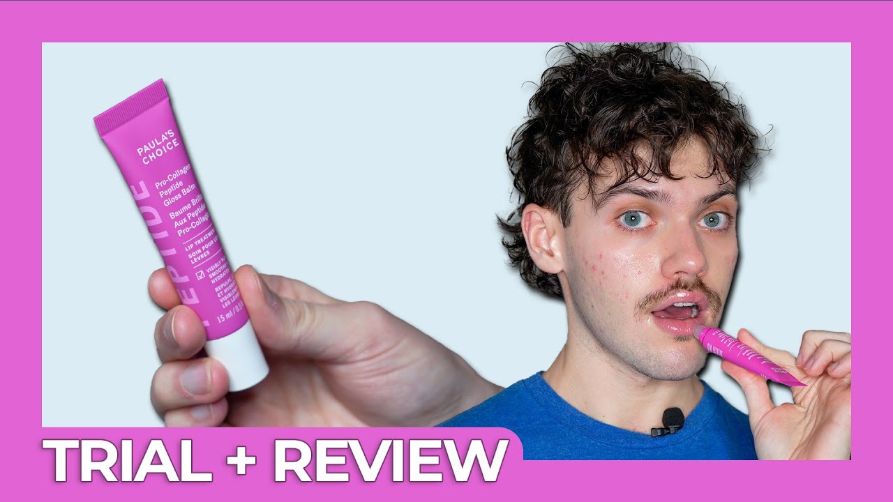 paula's choice pro-collagen peptide gloss balm | trial + review