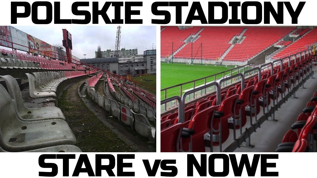 Jak zmieniły się POLSKIE STADIONY - część 1 (PIAST CRACOVIA ARKA GKS MOTOR KORONA ZAGŁĘBIE WIDZEW)