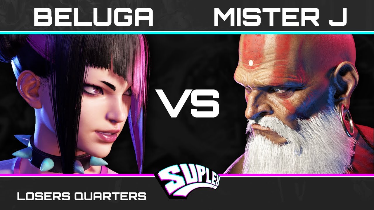 Suplex 10 - Losers Quarters - Beluga (Juri) VS Mister J (Dhalsim) - SF6
