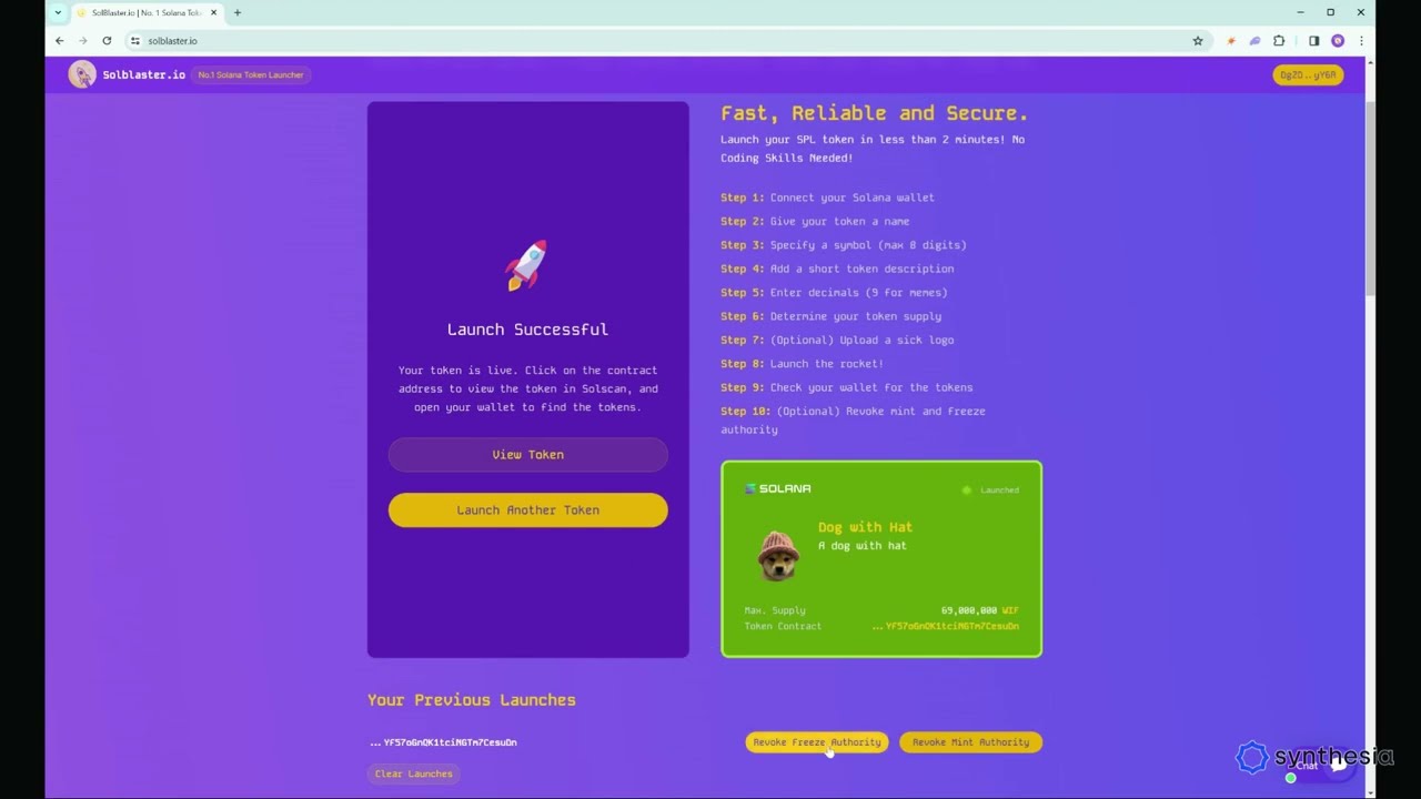 How to create a Solana Token NO CODE REQUIRED