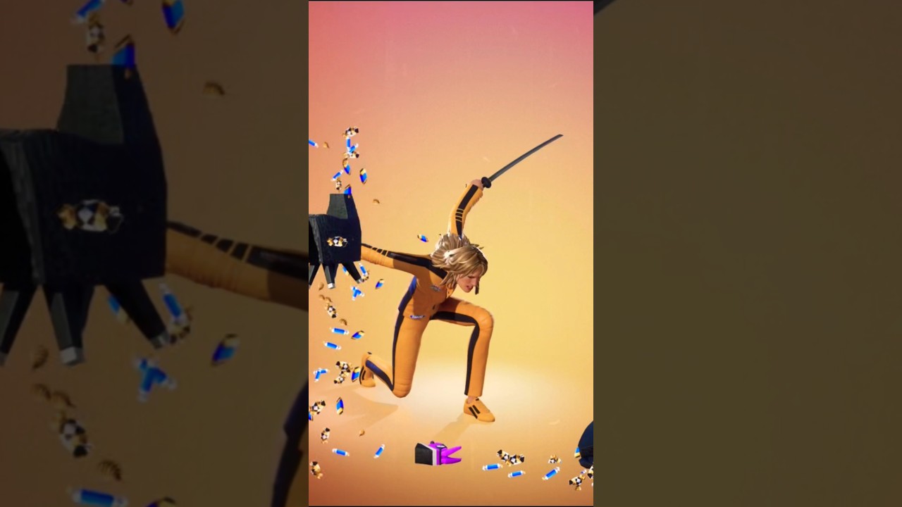 The Bride Peril Piñatas FORTNITE Emote - Kill Bill