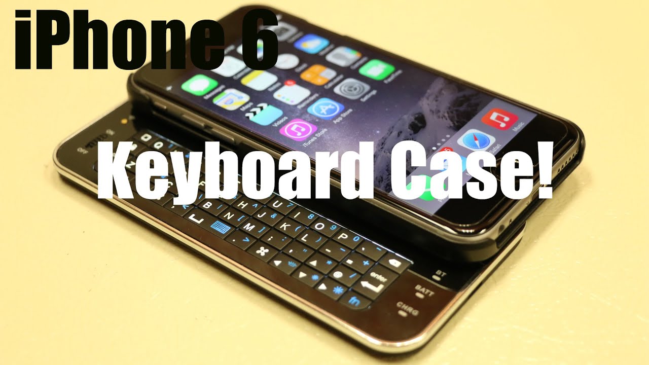 The First iPhone 6 / 6S / 7  Backlit KEYBOARD Case from Brando! - HD In-depth Review!