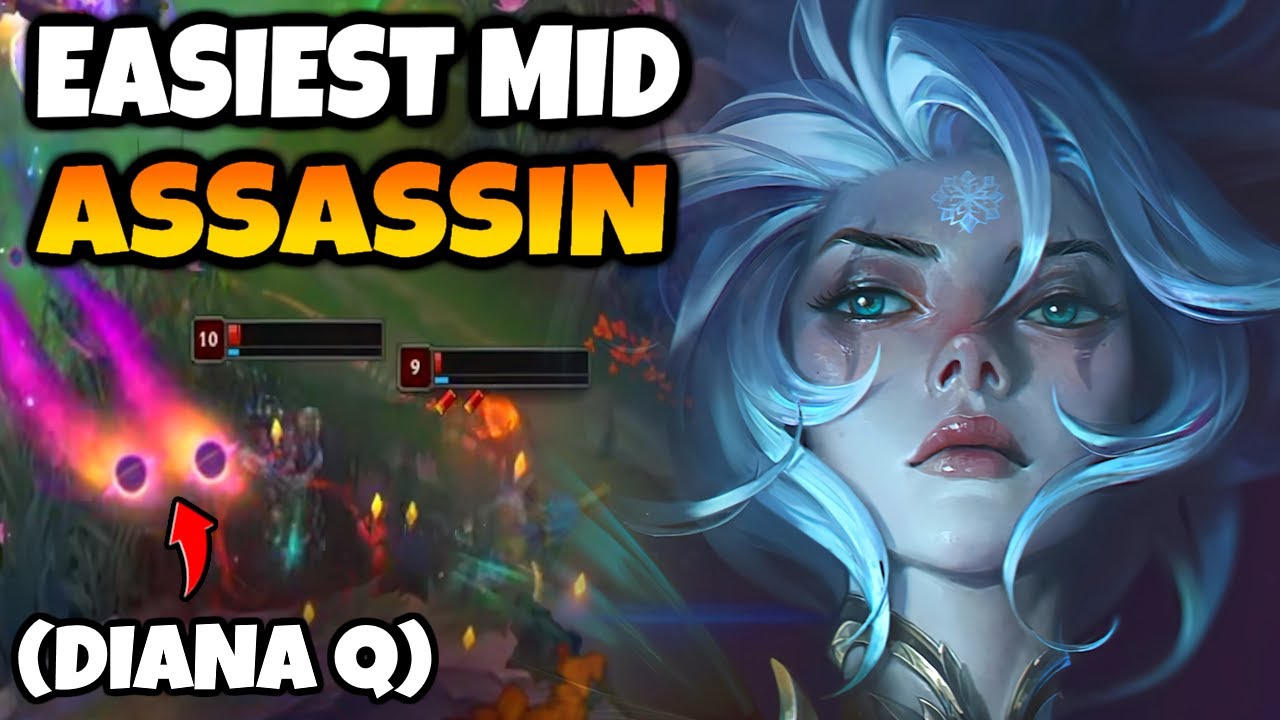 Diana Mid is SO EASY. Just land Q and they die when you're fed