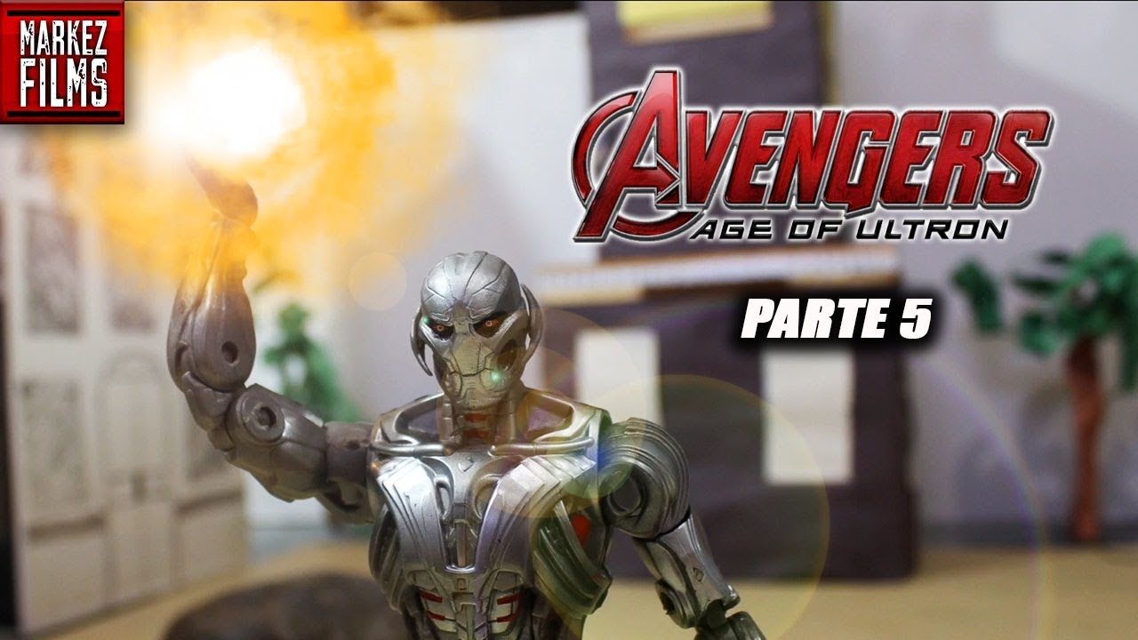 (ESPAÑOL) Los Vengadores Era de Ultron Parte 5 Series Stop Motion