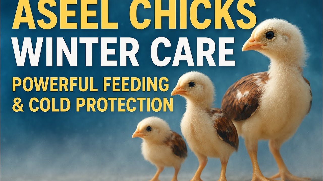 Aseel Chicks Winter Care | Powerful Feeding and Cold Protection Tips