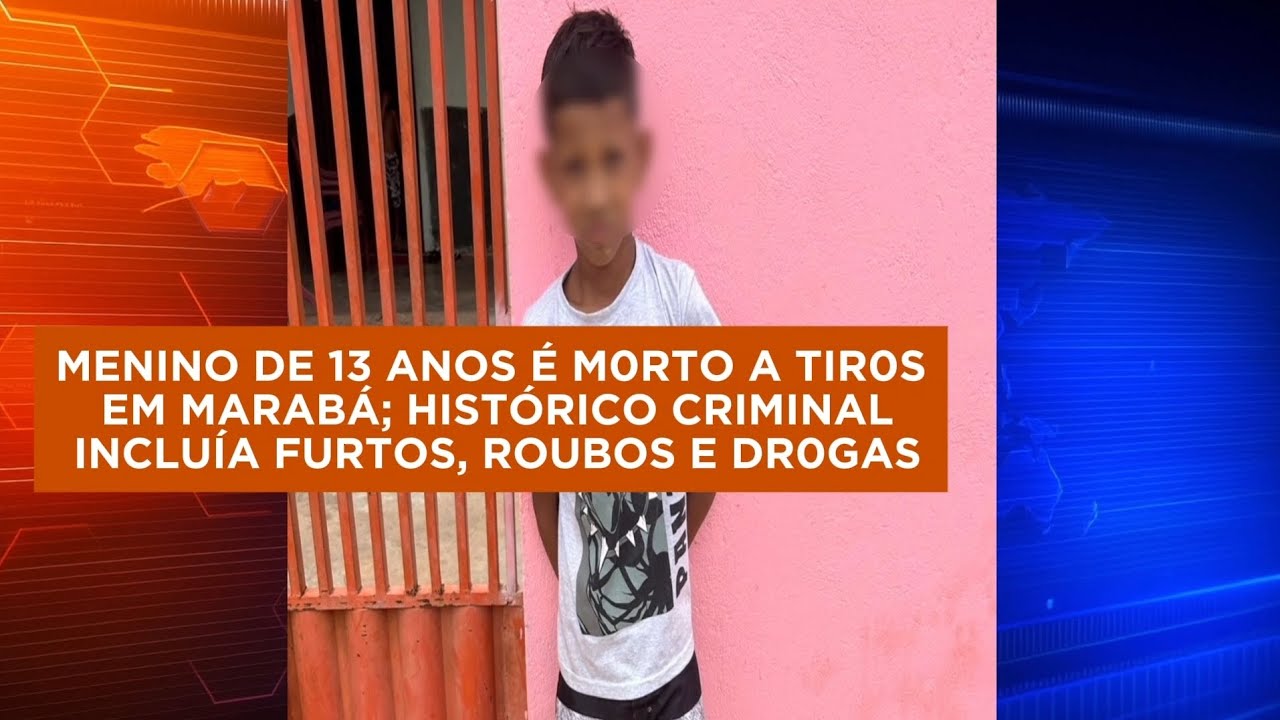 GAROTO DE 13 ANOS &Eacute; EX3CUT4DO A TIR0S EM MARAB&Aacute;; POL&Iacute;CIA INVESTIGA CRIME