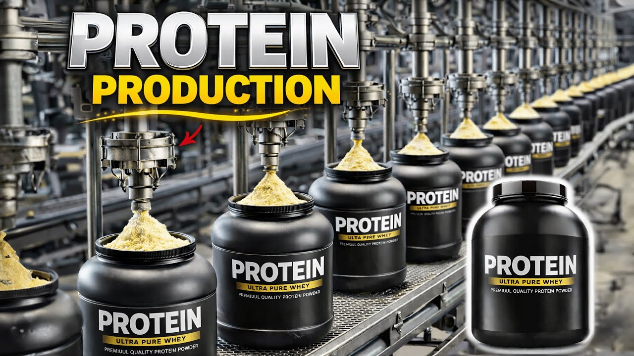 How Whey Protein Is Really Made | Behind the Scenes of Fitness Nutrition
