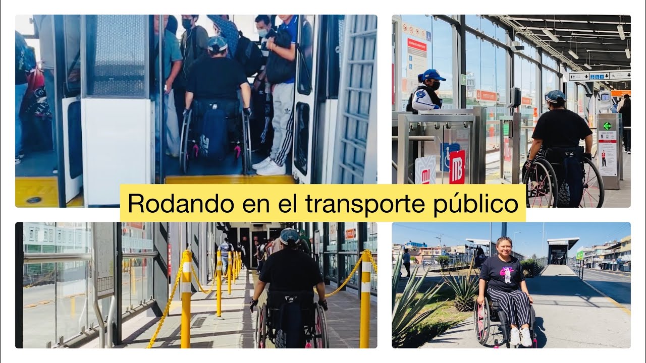 Como es el transporte publico para una persona en silla de ruedas Estado y CDMX  😜💪🏼♿️ -CAY
