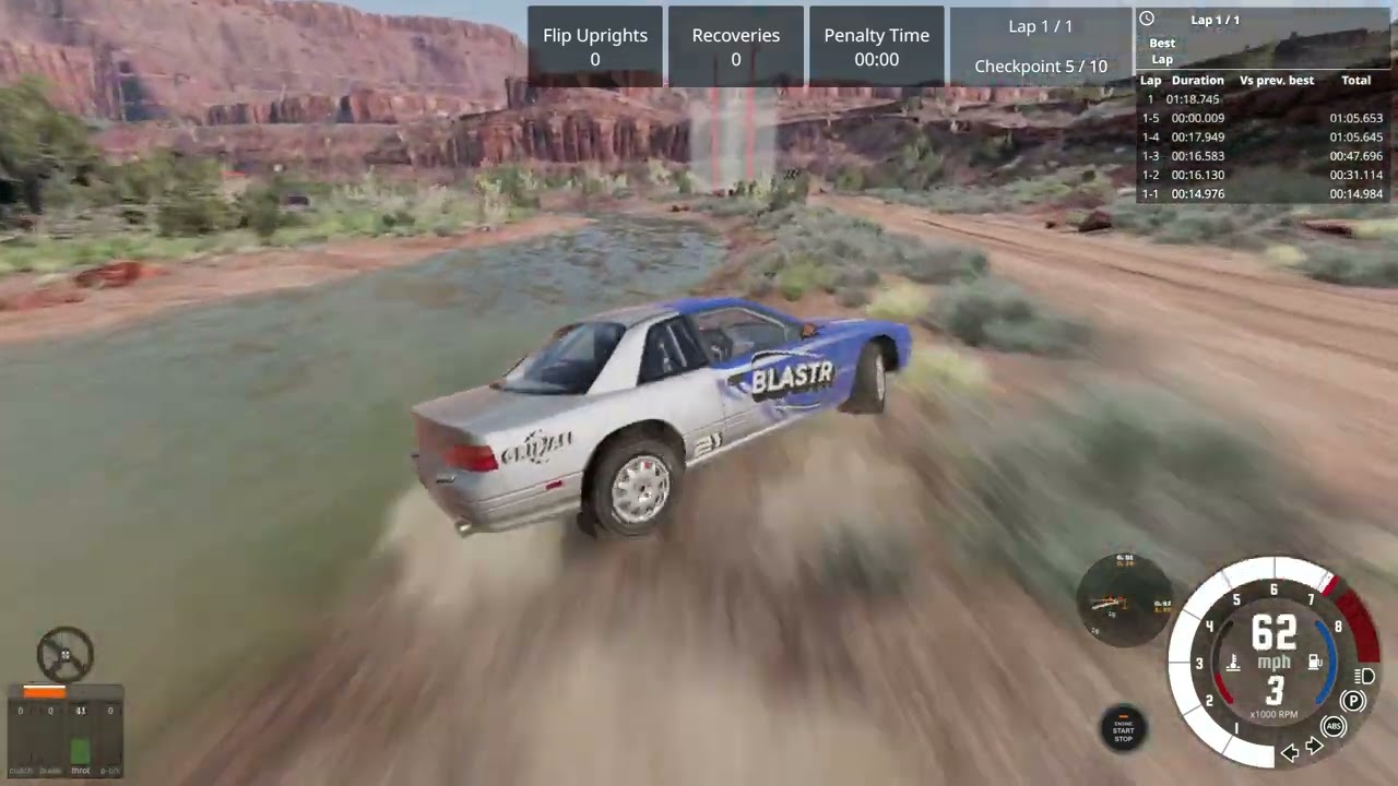 Ibishu 240BX Rally Test | BeamNG