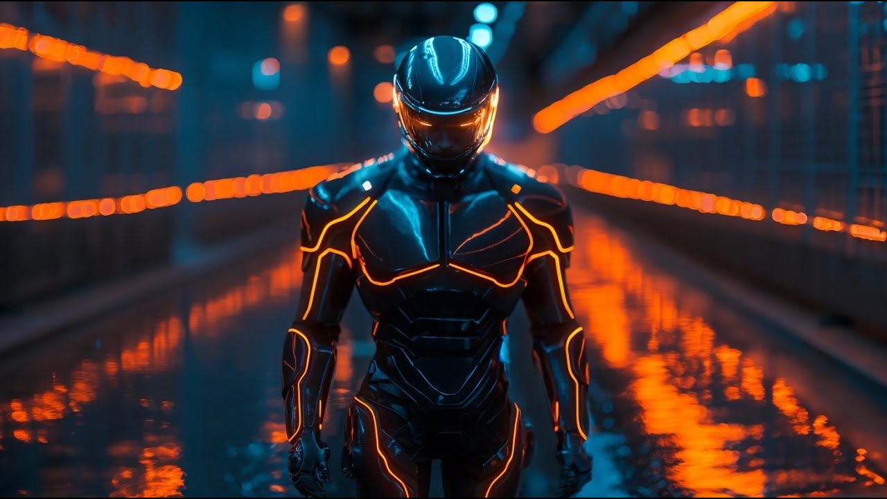 TRON AI DARK SYNTHWAVE E6• 1Hour Mix for focus, work, productivity, programming, design. 