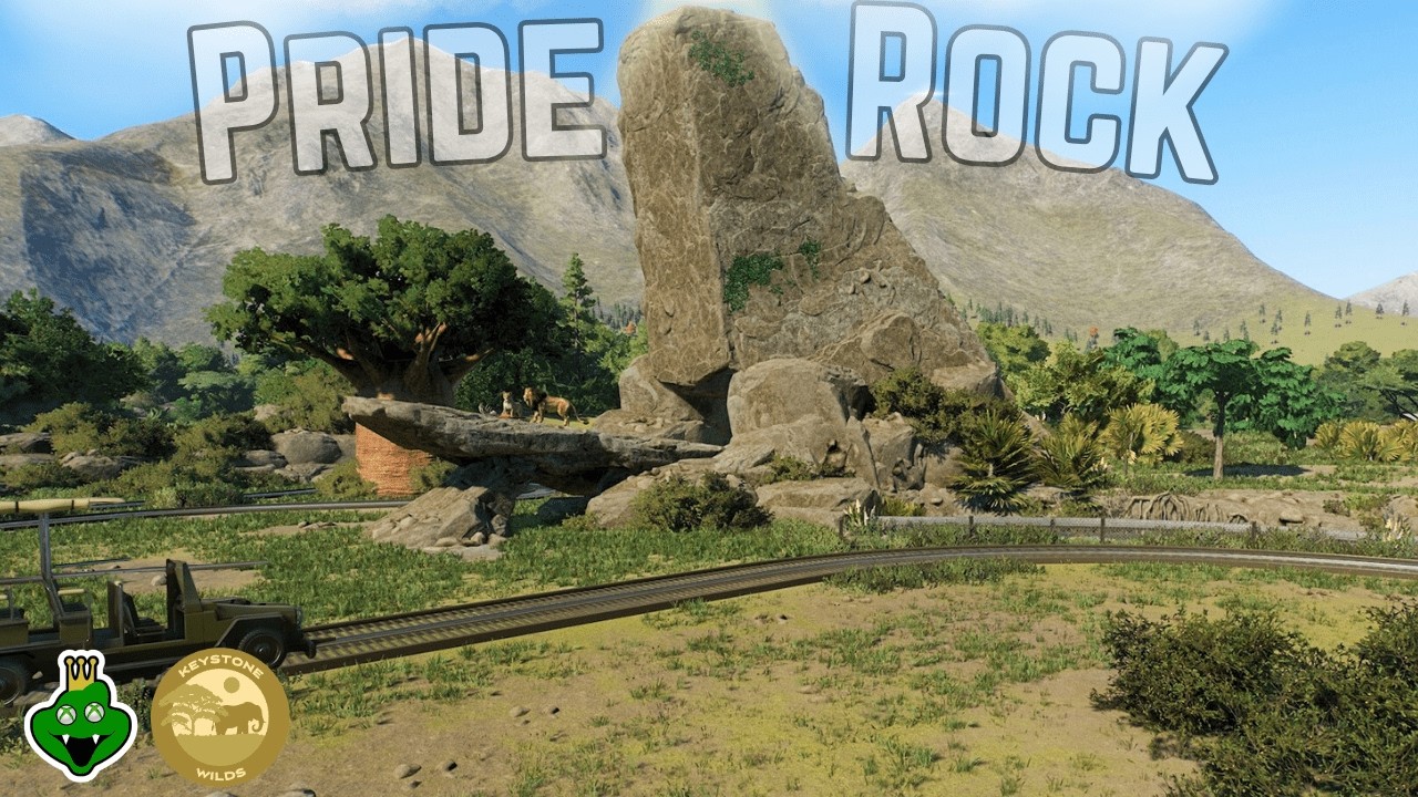 Я построил PRIDE ROCK в Planet Zoo