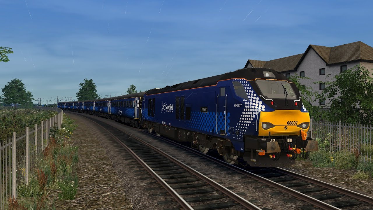 TS2021: Edinburgh Waverley - Cardenden | AP Class 68