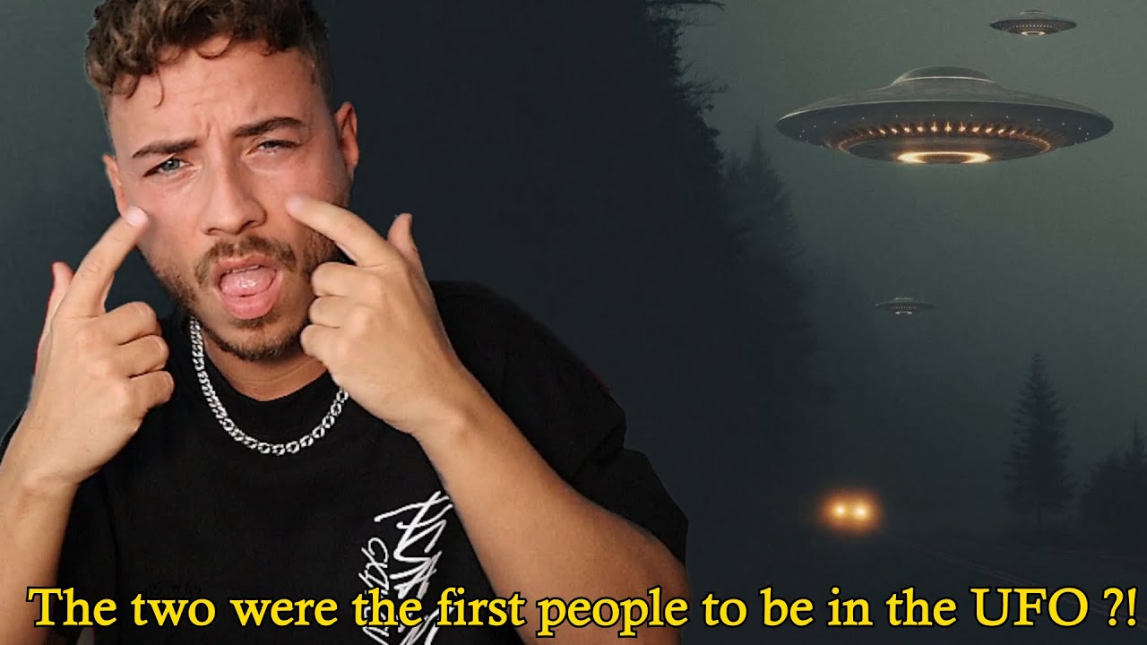 The two were the first people to be in the UFO ?!