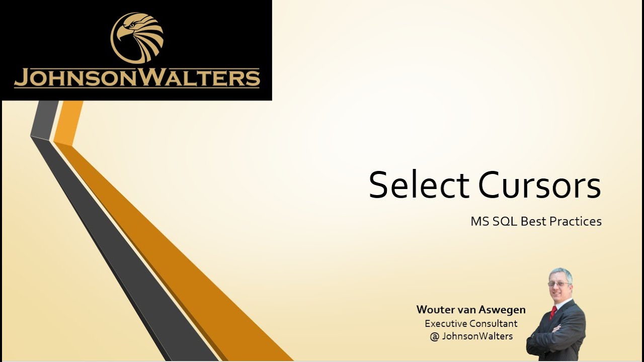 T-SQL Select Cursor best practice