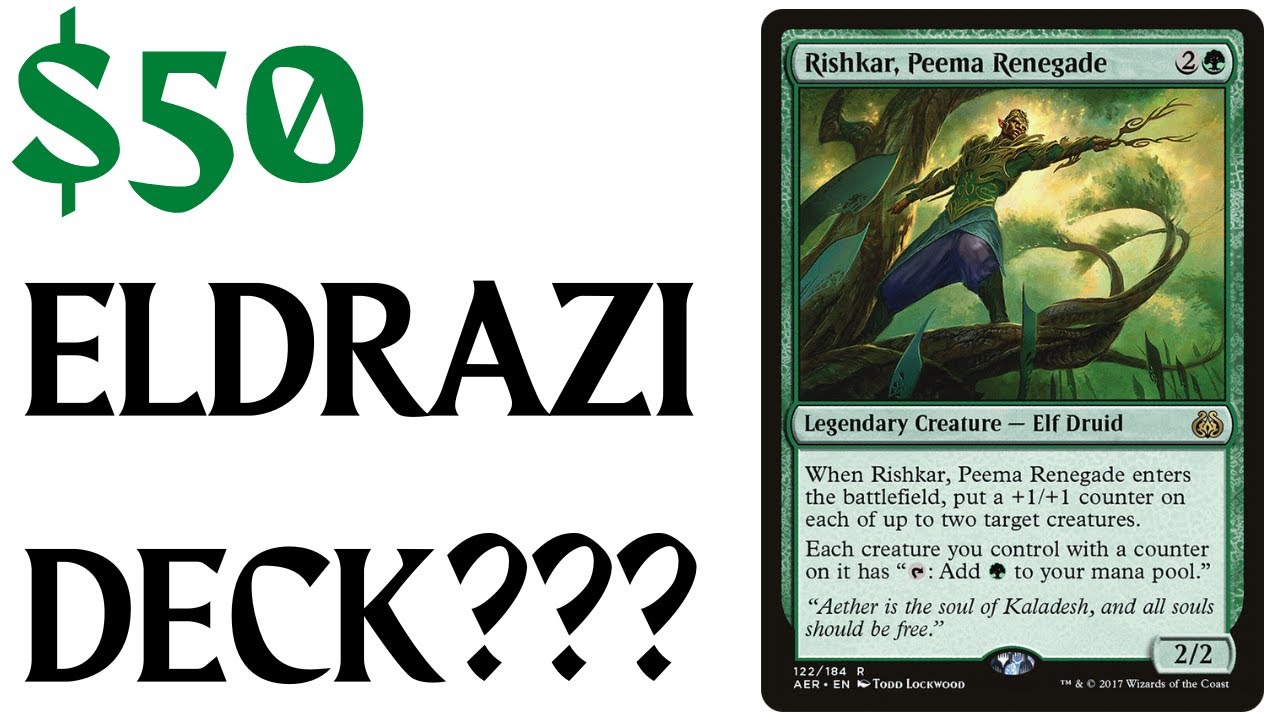 ELDRAZI BUT MAKE IT BUDGET!|| Rishkar, Peema Renegade || MTG Commander Budget Deck Tech