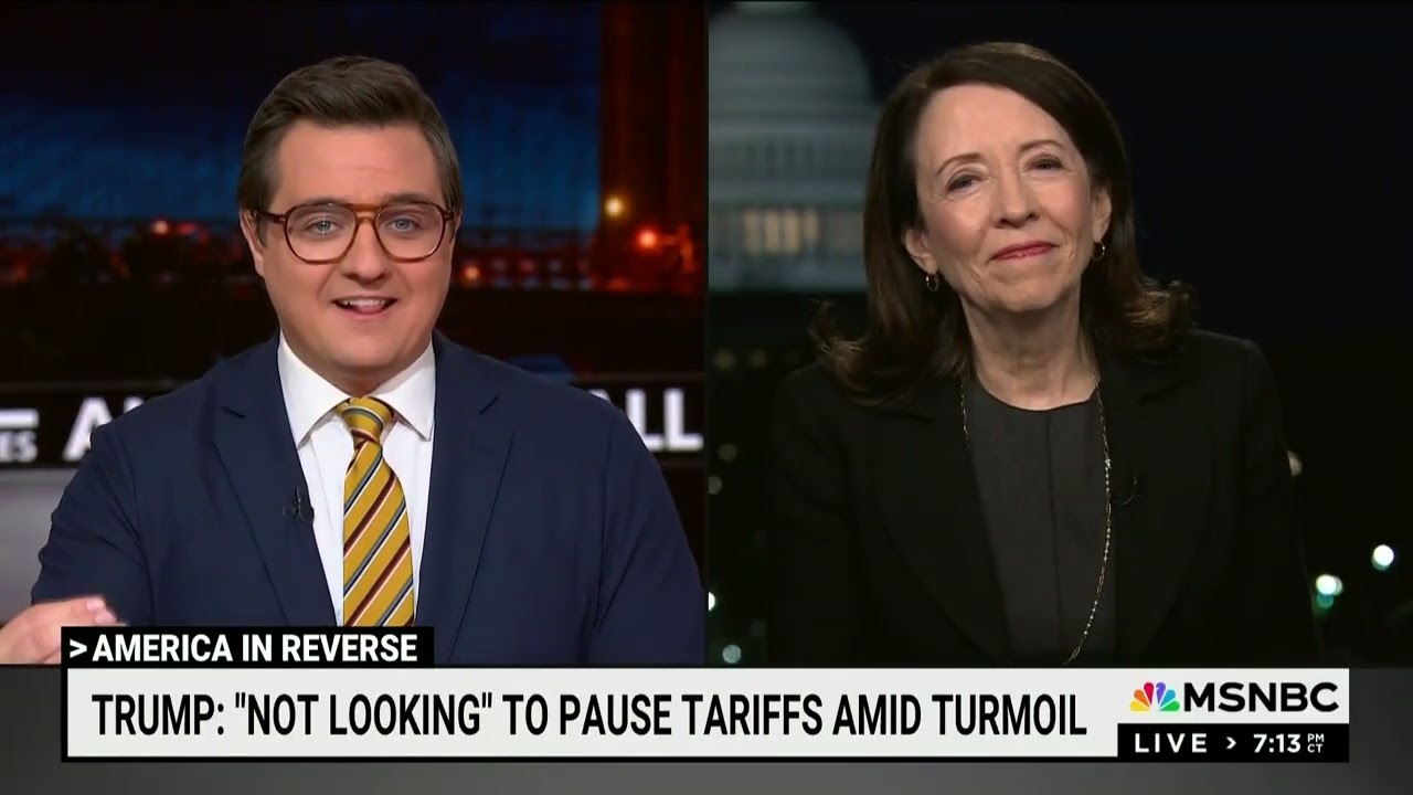 Sen. Cantwell Interview with MSNBC's Chris Hayes on her Trade Review Act