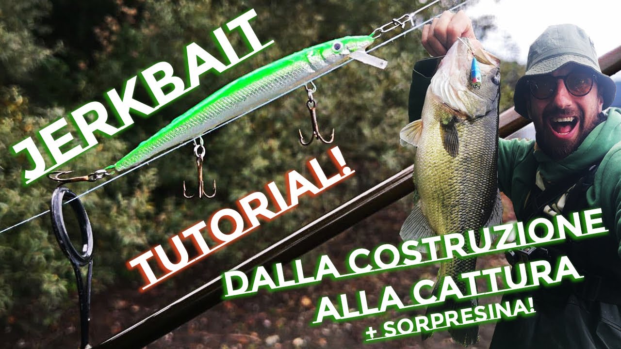 Jerkbait a gogo (prova di produzione in serie) | Dalla costruzione alla cattura (più sorpresina!)