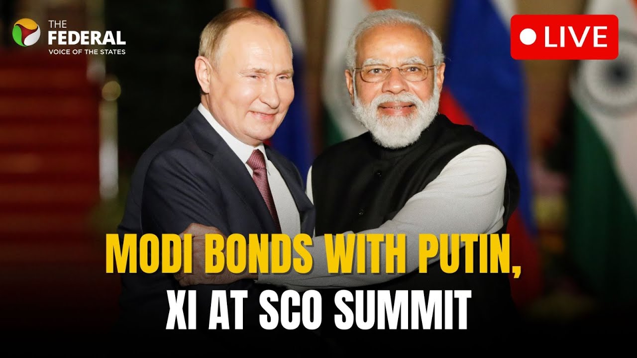 LIVE | Modi-Putin-Xi bonhomie steals show at SCO Summit, Pakistan left isolated | The Federal