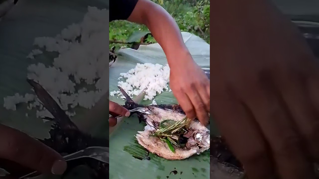 MGA idol kain tayu #sinugba #Bangus may sawsawan pa toyo at sili ❤️🙏🏻