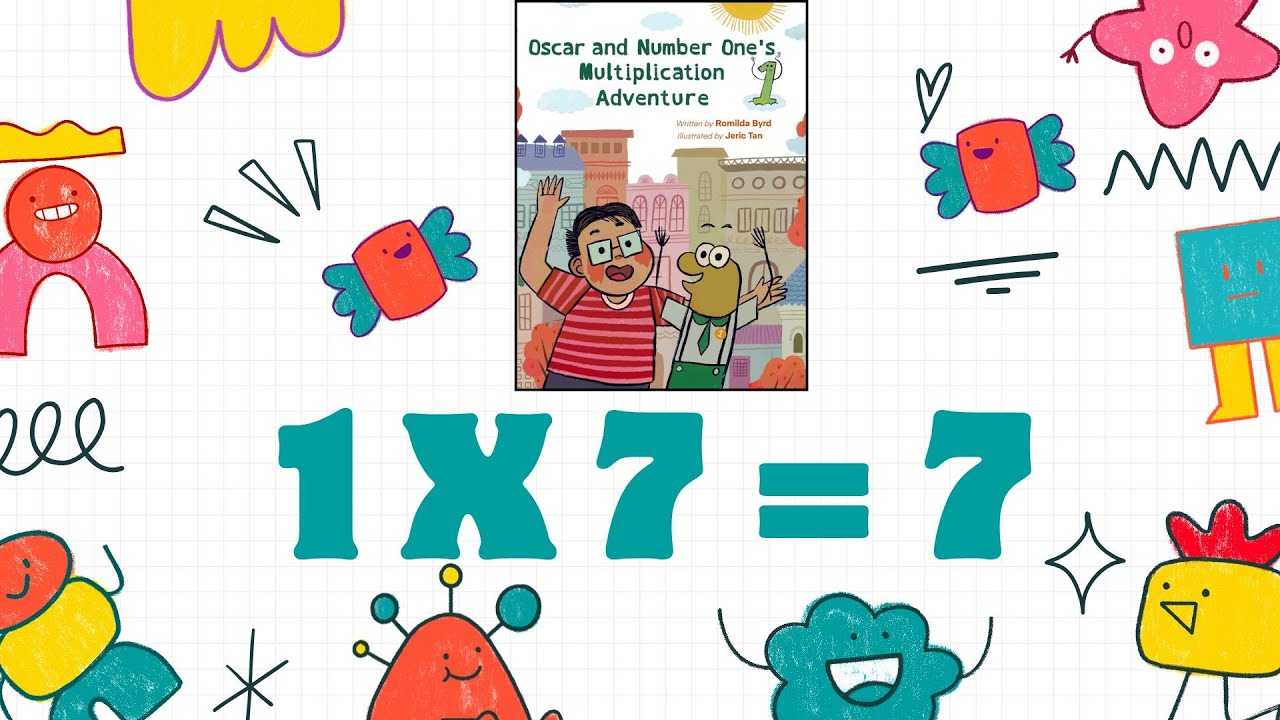 Oscar and Number One Discover the Lucky Seven! 1 x 7 = ? #Shorts #readaloud #storytimeforkids